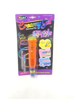 Rose Art Creamy Gel Motorized Pen Super Squiggle Writer Drawing Art Doodle